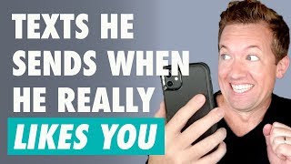 Things A Guy Will Text You When He's REALLY Into You | DECODING GUY'S TEXTS