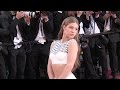 French actress Adele Exarchopoulos,on the red carpet for the Premiere of The Last Face in Cannes