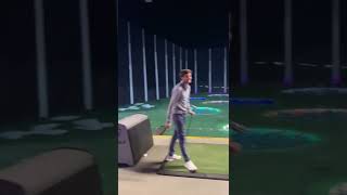 I got kicked out of Top Golf