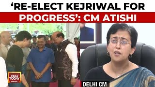 'Re-Elect Kejriwal': New Delhi CM Atishi Urges Voters To Re-Elect Arvind Kejriwal In Upcoming Polls