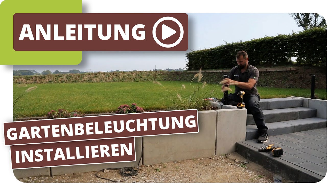 LED-Gartenbeleuchtung Planen Und Installieren Mit Planeo - YouTube