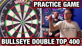 DARTS PRACTICE GAME - BULLSEYE DOUBLE TOP 400