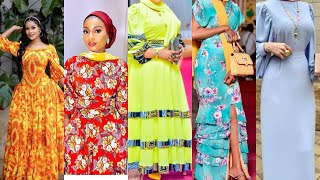 Mishono mipya ya vitambaa boubou bubu kaftan dress Ankara dress