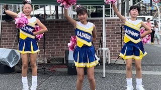 チアダンスRAINBOW鳥取『ともに/WANIMA』白うさぎの夏祭り2024.7.15