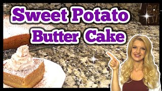 Sweet Potato OOEY GOOEY BUTTER CAKE | Fall Dessert Recipe | Butter Cake Bars | Paula Deen Recipe