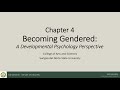 Becoming Gendered: A Developmental Psychology Perspective (Chapter 4 GE GENSOC Gender and Society)