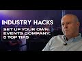 Industry Hacks: 5 Top Tips For Setting Up An Events Company