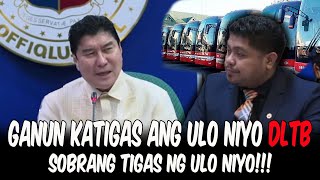 DLTB BUS CO. NAKATIKIM NG GALIT NI SENATOR RAFFY TULFO!