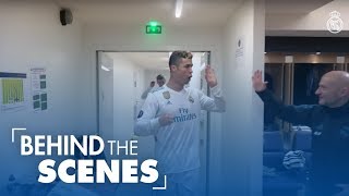 PSG 1-2 Real Madrid | RONALDO & HIS TEAMMATES IN THE DRESSING ROOM: Celebrations