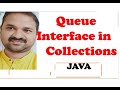 Queue Interface in Collections Part 1 ||  Queue in Java ||LinkedList Class & Queue Methods Explained