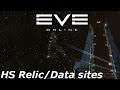 EVE Online - HS relic and data sites