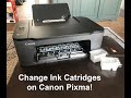 How to: Change the Ink Cartridges on a CANON PIXMA Printer TS3400 Series