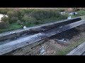 Drone video shows destruction from I-55 pile-up crash caused by dust storm