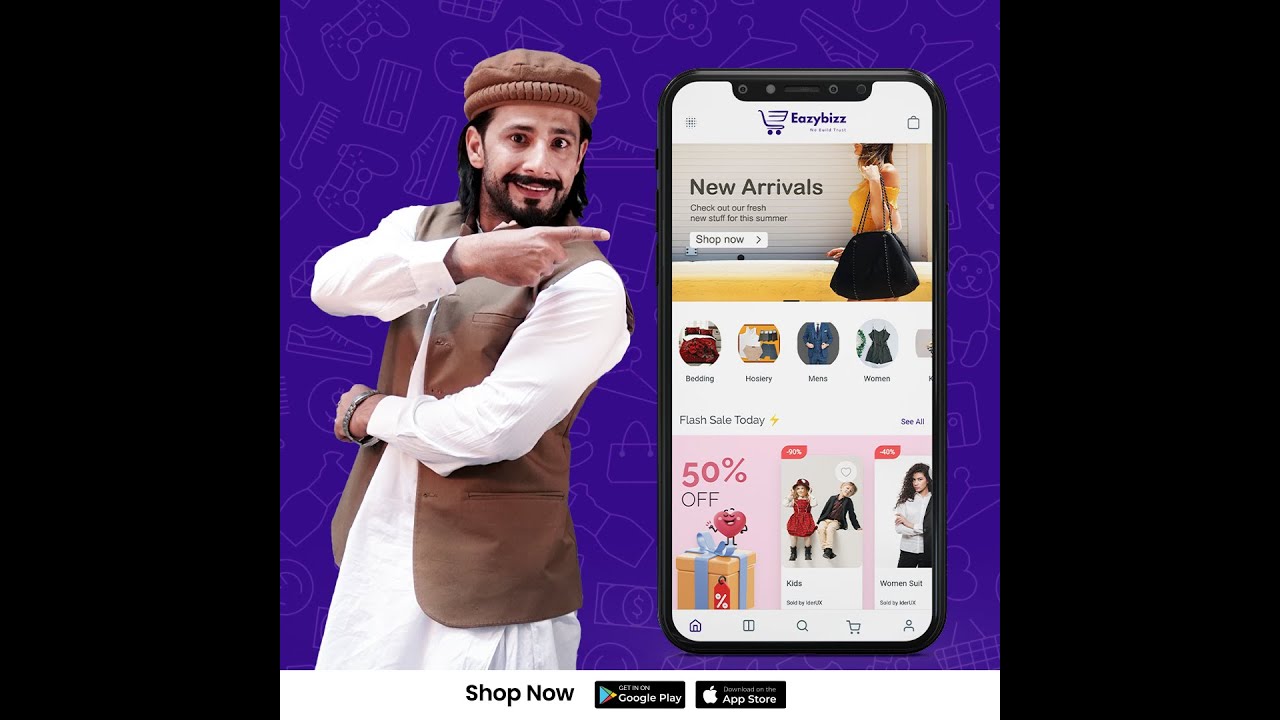 Eazybizz Online Shopping Install App Youtube