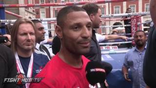 Kell Brook "We know whats coming! It's here now, I cant wait to show myself what I can do!"