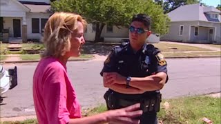 Cops Tv show Fort Worth Texas. Crackhead vs prostitute. Season 12 - (1999).