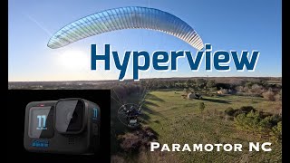 Paramotor Chase Cam with Hyperview - GoPro 11 - Paramotor NC #paramotor #ppg