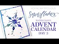 No Fail Watercolour Snowflake - Advent Calendar DAY 3