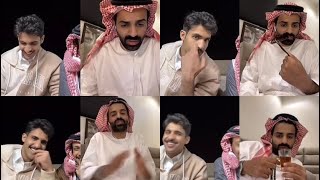 بث بهاج الاكلبي|ج٨ سوالف والاحداث اللي صارت لسعود القحطاني خلاه ياكل عدس مع خاله عايض الاكلبي