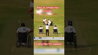 Best of wheelchair cricket!salute!#motivation #cricket #trending #youtubeshorts #viral #shorts