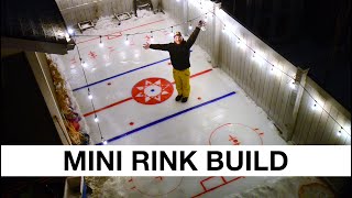 MINI RINK BUILD | Edmonton AB