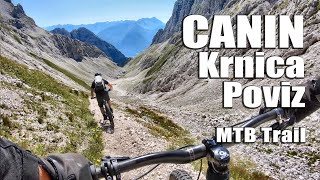 CANIN - Valle di Krnica, Mulattiera del Poviz - Sella Nevea MTB Trail