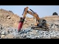 pultvizor sv240 prime new rock breaker testing in sany sy210 excavator at kolhapur mh india.