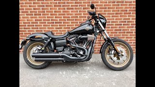 Harley-Davidson Dyna Lowrider S with big 110 engine. www.ridersmotorcycles.com