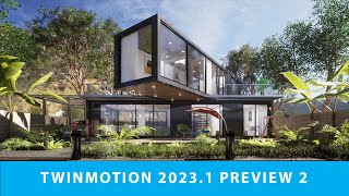 TWINMOTION 2023.1 PREVIEW 2 COVER | EXTERIOR HOUSE