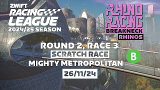 ZRL: Round 2, Race 3: Scratch, New York: Mighty Metropolitan (B1)