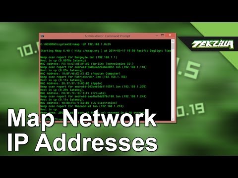 Map Any IP Address on Your Network Map Any IP Address on Your Network