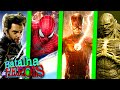 Minecraft : SPIDER-MAN vs THE FLASH vs ABOMINATION vs WOLVERINE - BATALHA DE HERÓI