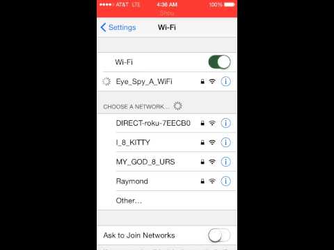 iPhone Introduction - Basic WiFi Usage iPhone Introduction - Basic WiFi Usage