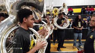 Central Vs Whitehaven High School - Tuba Battle - 2018