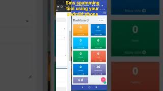 Sms spamming using you android phone