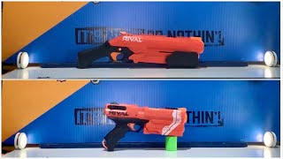 XFoxGames / Nerf Talk Blaster Tournament - Battle #1 - The Nerf Rival Kronos VS The Takedown!