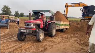 Arjun 605 fully loaded trolly // ट्रॉली निकालने की लगी शर्त opne challenge ￼