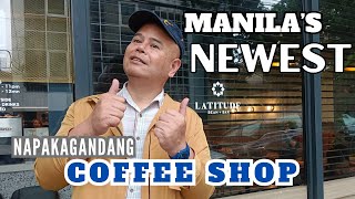 Latitude Bean+Bar|Manila's newest and finest coffee shop|Luxurious space and excellent ambiance