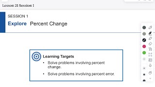iReady Math 7 Lesson 21 Session 1
