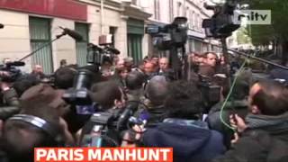 mitv - French police launched an extensive manhunt in Paris for a lone gunman wielding a shotgun