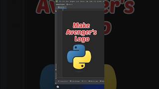 Make Avenger's Logo with python #python #youtube #video