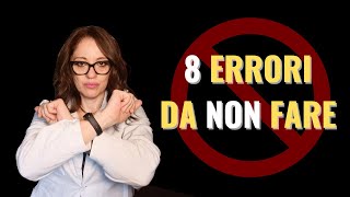 8 ERRORI che rovinano la tua DIETA (E Come Evitarli!)