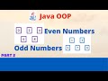 Part 2: Odd or Even in a given range Java | + Number logic | Java tutorial