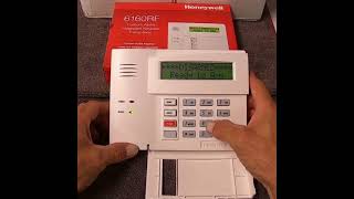 How To Add Users Honeywell Security System Vista 20p