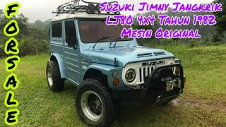 DIJUAL Mobil Bekas Suzuki Jimny Jangkrik LJ80 4x4 Tahun 1982 Mulus Pisan