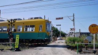 富山地方鉄道本線　第一坪川踏切