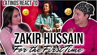 THIS IS WILD | Latinos react to Zakir Hussain & his Tabla Solo for THE FIRST TIME 😮🔥