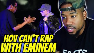 WHEN EMINEM SPAZZED ON JAYZ, RENEGADE LIVE!