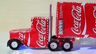 How To Make Coca Cola Truck Christmas Decoration