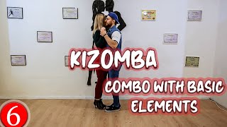 📙 Kizomba Tutorial 06: Kizomba Combo with Basic Elements - Armand\u0026Lavinia